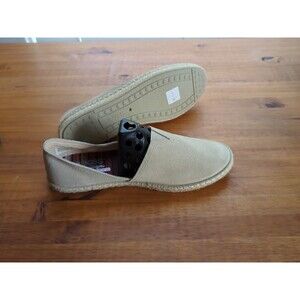 Bobs Skechers Memory Foam Genuine Suede Slip on Shoes Women's US 10 Color; Stone